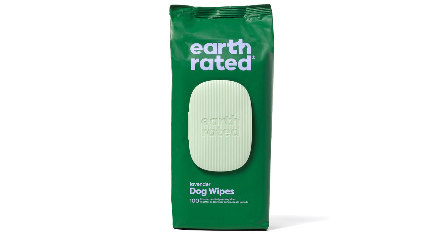 Earth Rated vlhčené obrúsky s vôňou levandule 100 ks