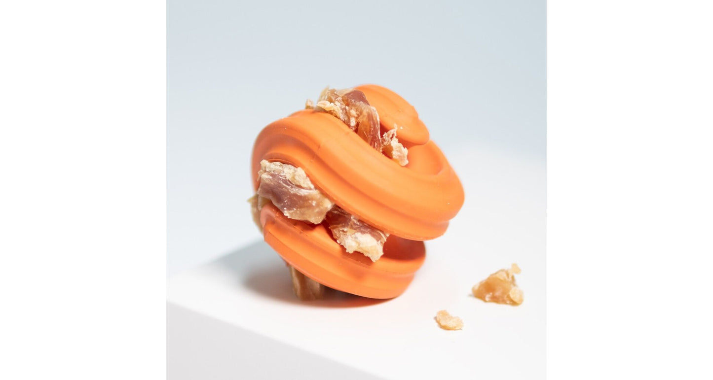 Petdreamhouse Chewtastic Geometrics Geo-Hex – oranžová