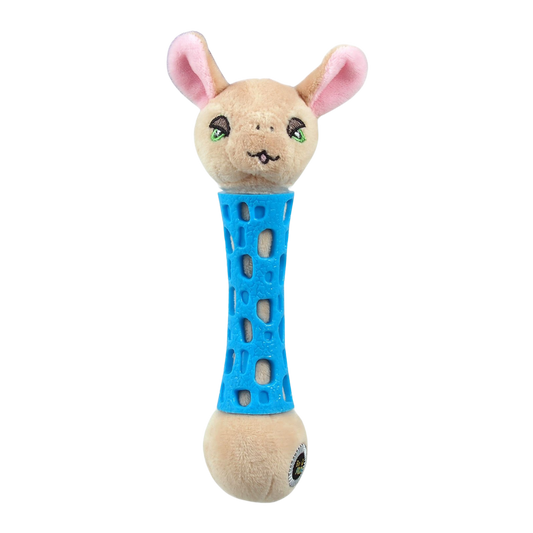 Hračka BeFun ovce plyšová s TPR gumou pro štěně 17 cm