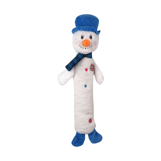 Hračka Dog Fantasy Winter Tale snehuliak plyšový, pískací 58 cm