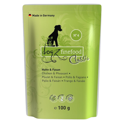 Vreciek. DF No.4 - s kuracím a bažantím mäsom 100 g 