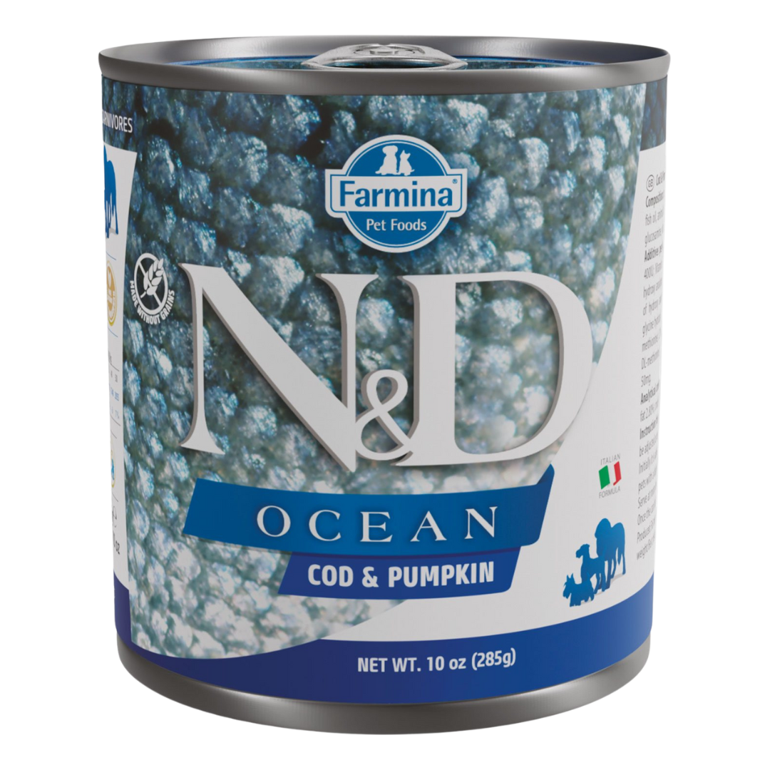 Konzerva N&D Dog Ocean Cod & Pumpkin 285 g