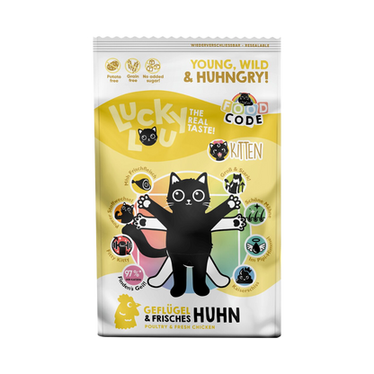 Lucky Lou Kitten Geflügel & Huhn s kuřecím 750 g