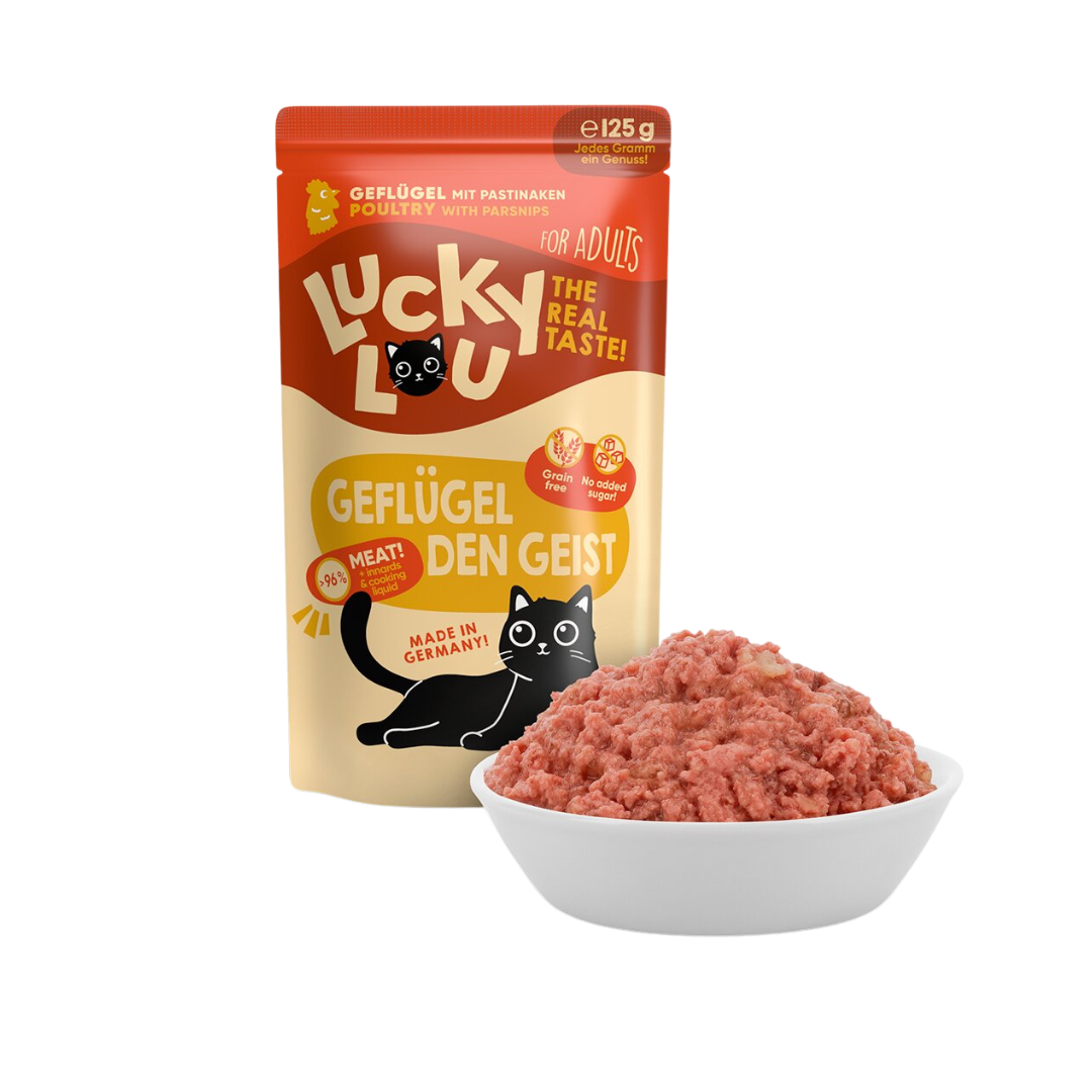 Lucky Lou Lifestage Adult s drůbežím masem 125 g