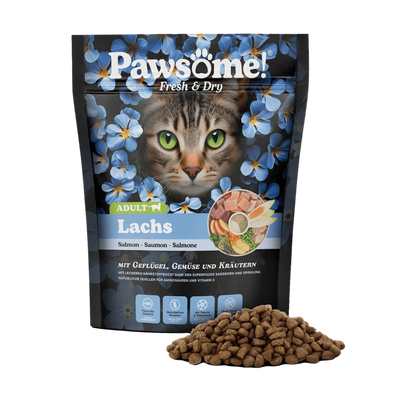 Pawsome! Fresh & Dry Adult Lachs s lososem 750 g