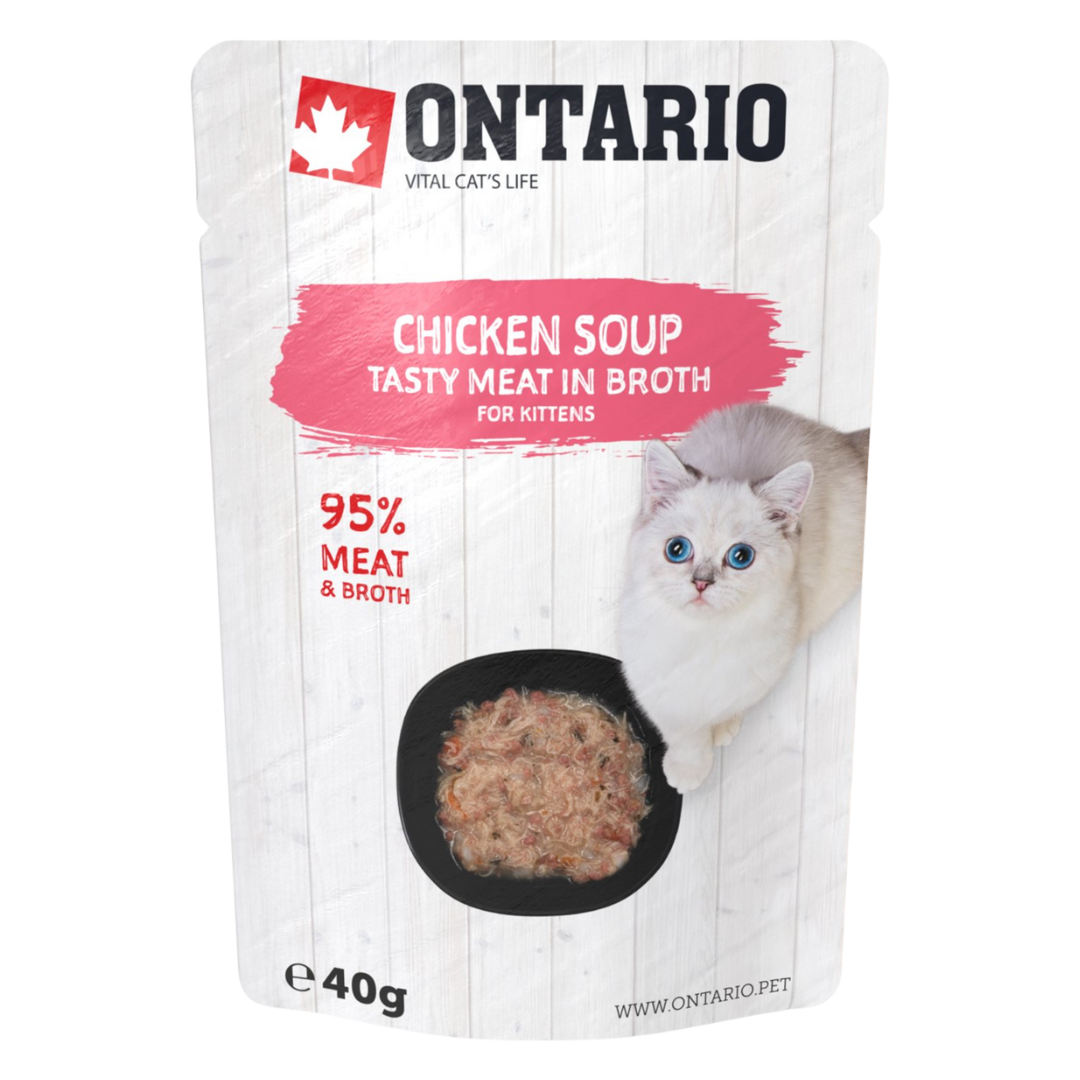 Polévka Ontario Kitten kuře 40 g