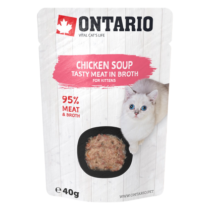 Polévka Ontario Kitten kuře 40 g