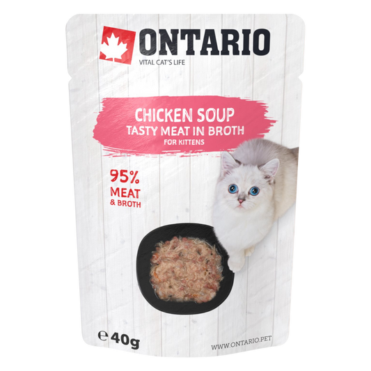 Polévka Ontario Kitten kuře 40 g