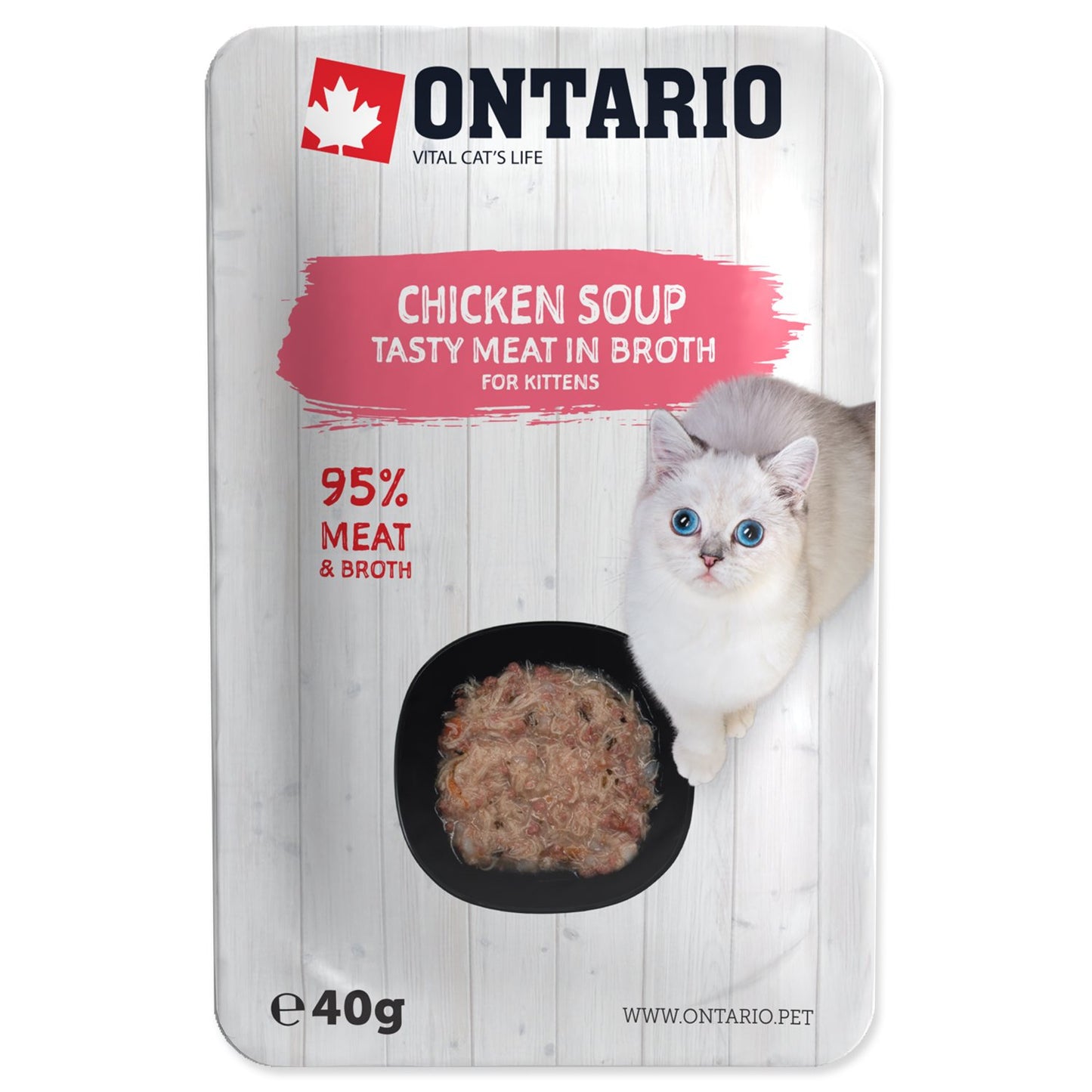 Polévka Ontario Kitten kuře 40 g